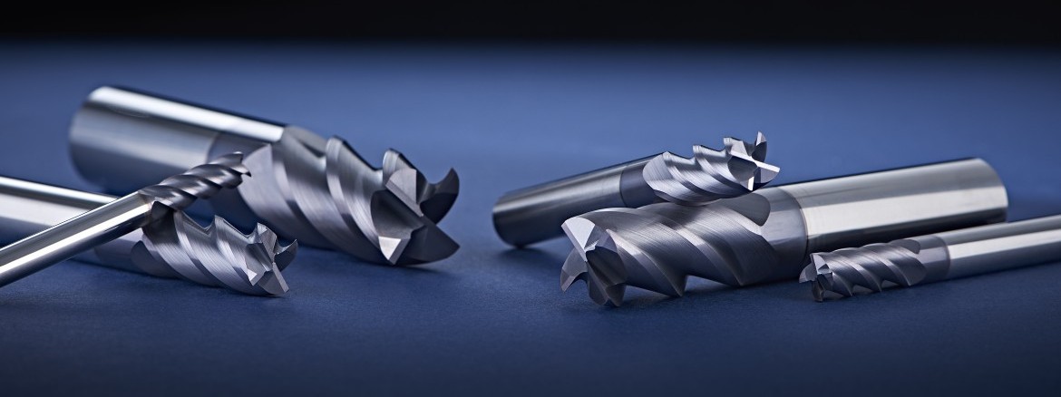 Series 152 - Carbide 4 Flute End Mills With 45° Helix Coated