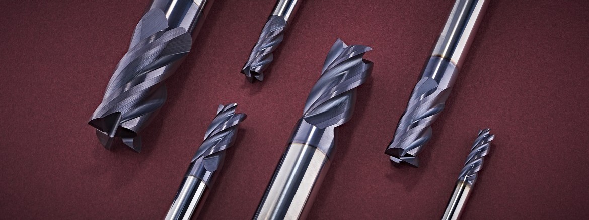 Series 154 - Carbide 4 Flute Vari Flute End Mills Coated