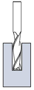 Series 103 - 2 Flute Long Series Slot Drill Coated - Design Image