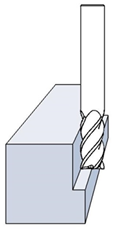 Series 152 - 4 Flute End Mill - Design Image